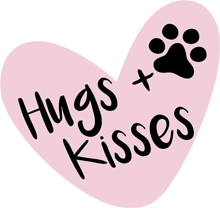 Hugs And Kisses Footprints
