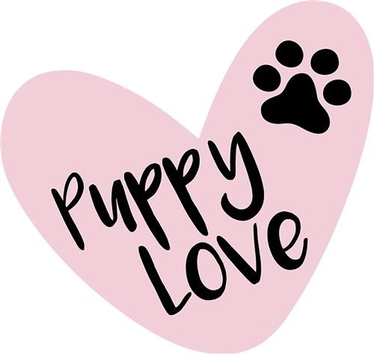 Puppy Love Footprints