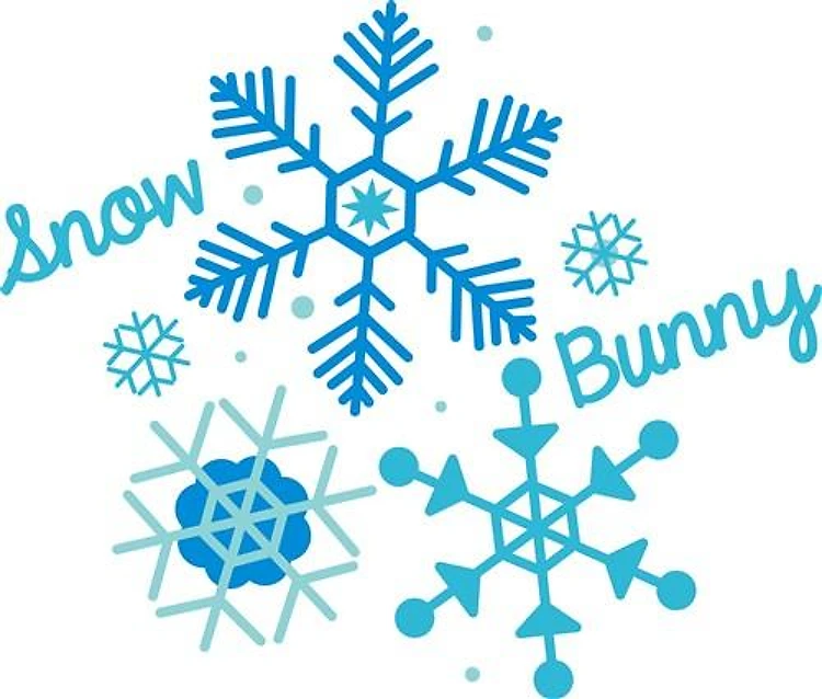 Snow Bunny Snowflakes
