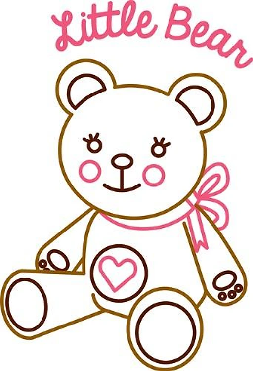 Little Bear Outline