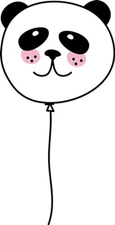 Panda Balloon