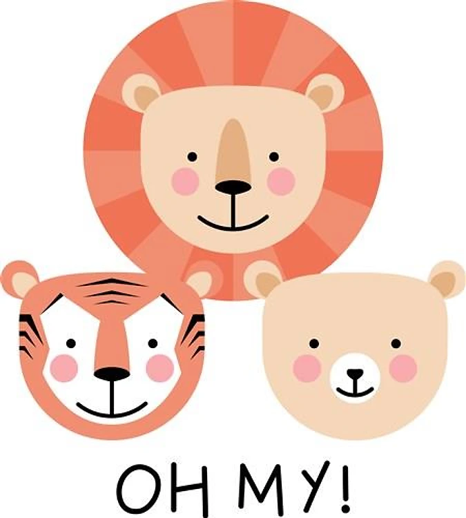Lion, Tiger & Bear Oh My!