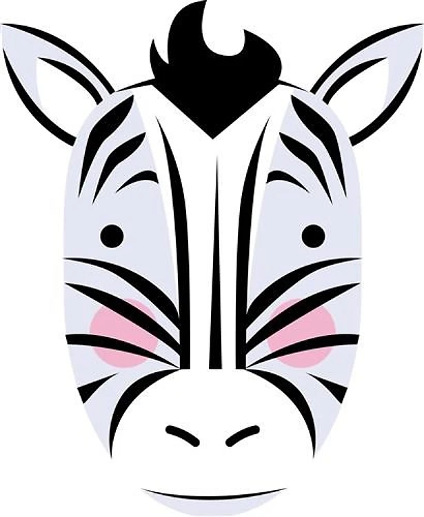 Cartoon Zebra
