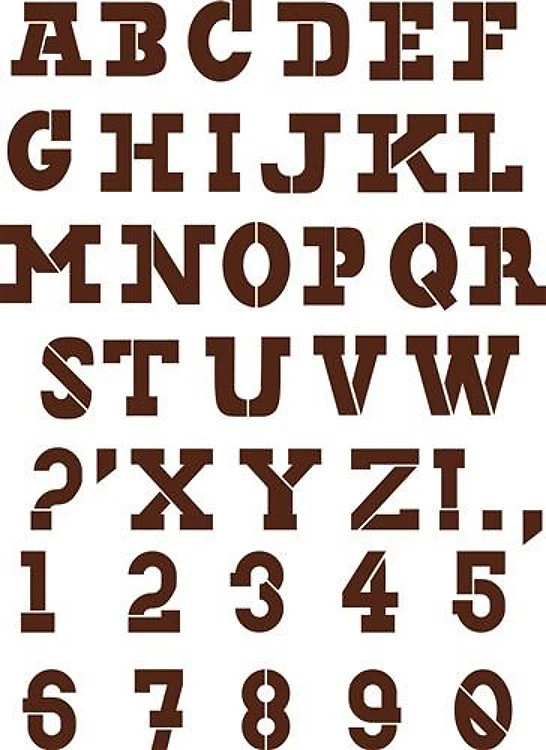 Coffee Culture Stencil