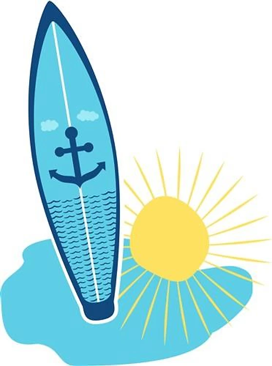 Surfboard Sun