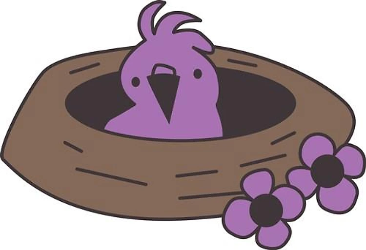 Bird In Nest