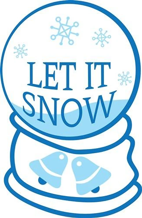Let It Snow Snowglobe