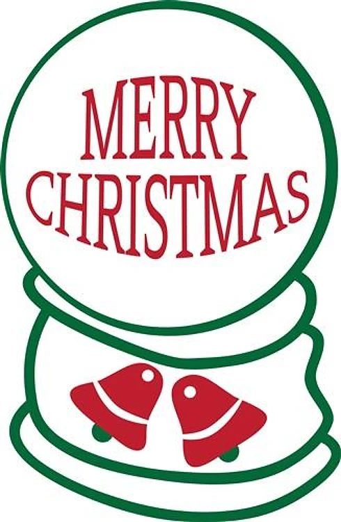 Merry Christmas Snowglobe