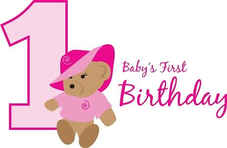 First Birthday Bear
