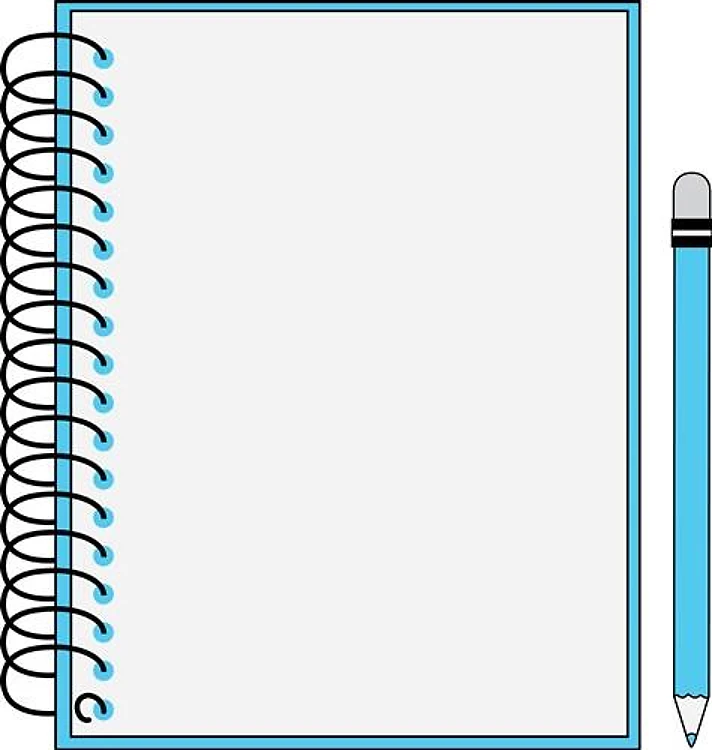 Notebook And Pencil