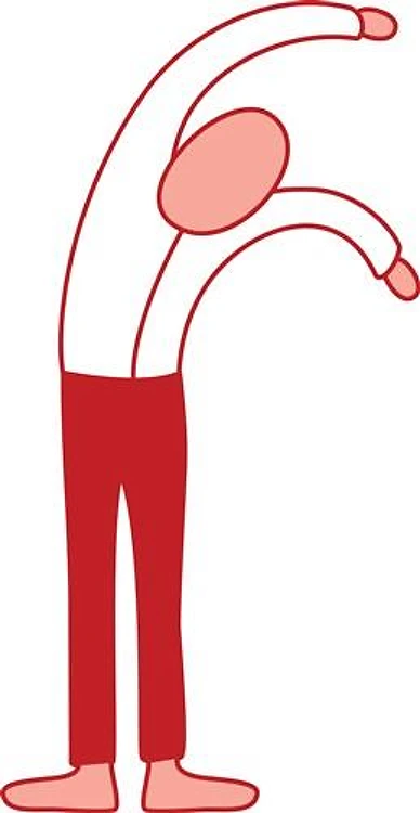 Stretching Man