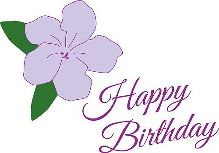 Happy Birthday Flower