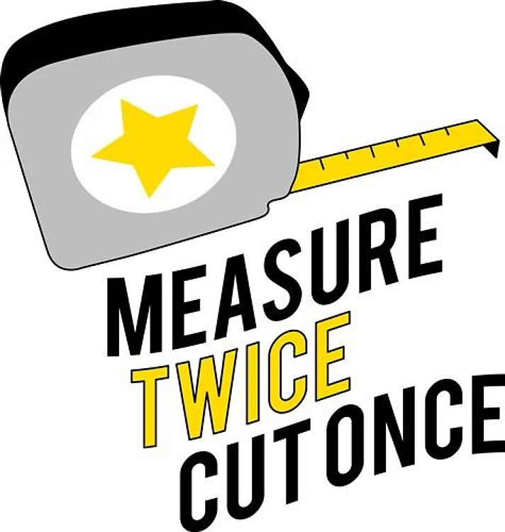 Measure Twice