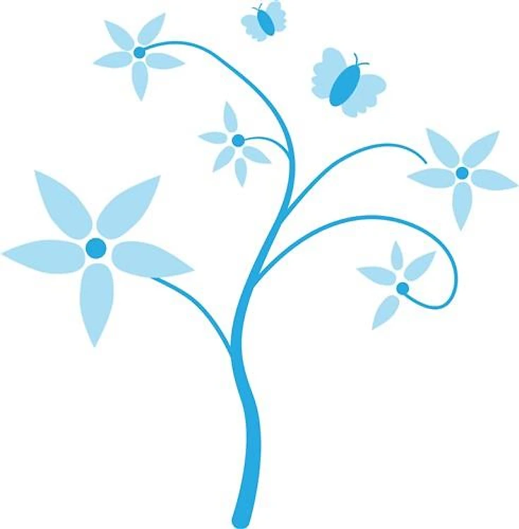 Flowers & Butterflies