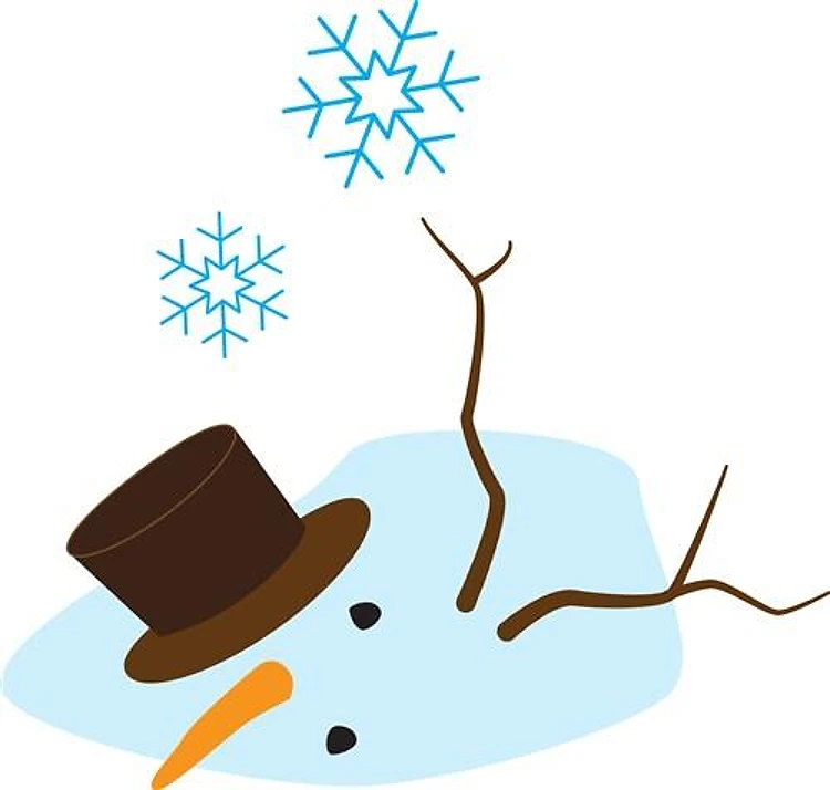 Melted Snowman