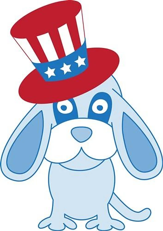 4th of July Dog