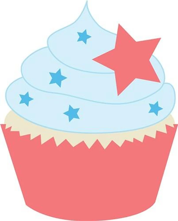 Patriotic Cupcake