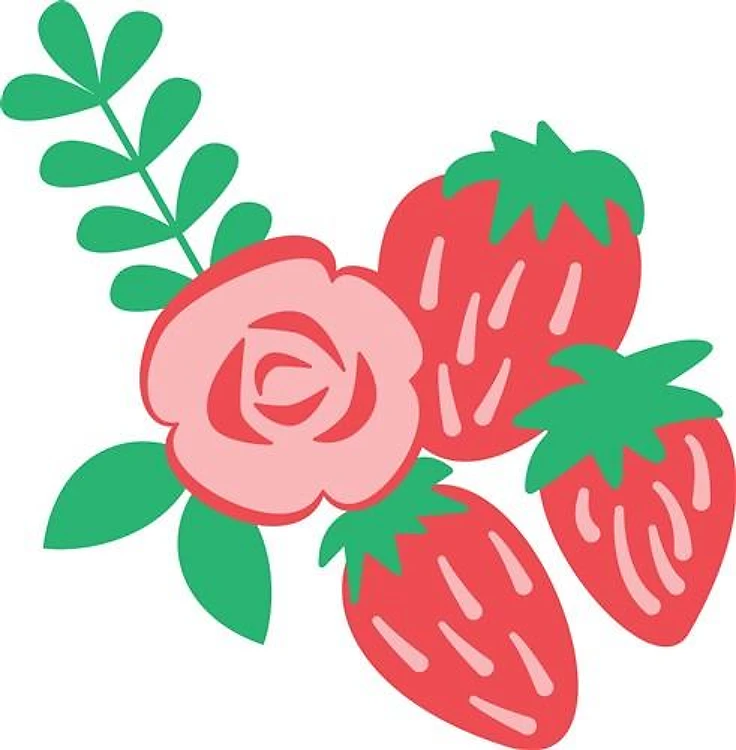 Strawberry Flowers