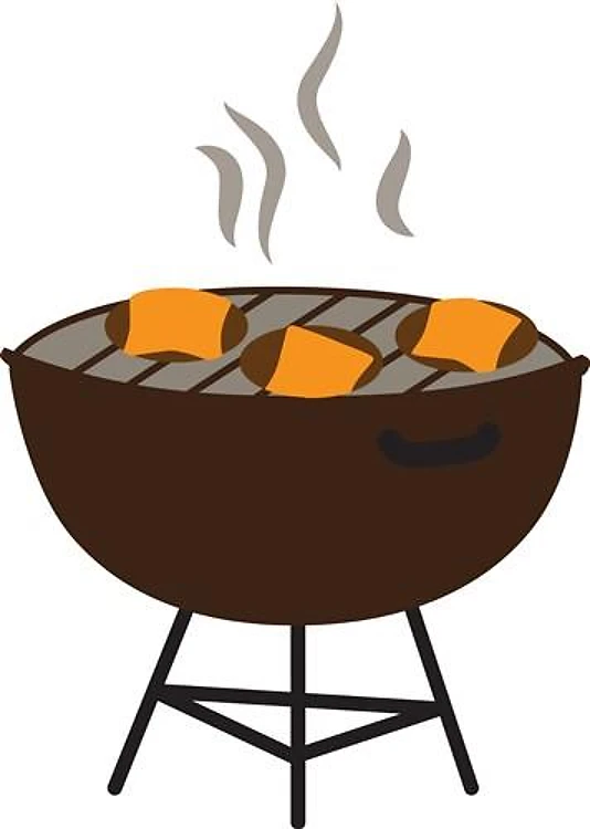 Cheeseburgers On Grill