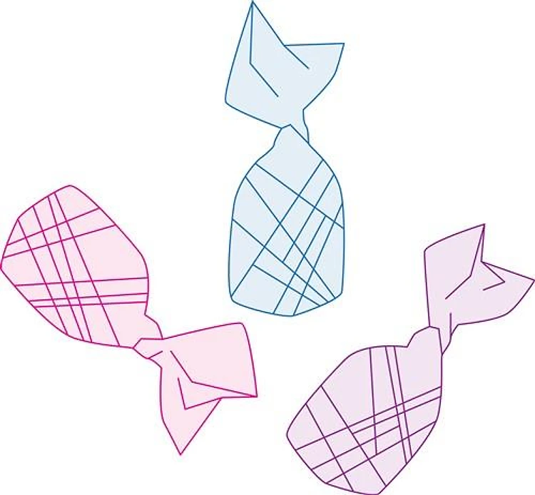 Candy In Wrapper