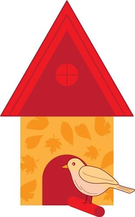 Fall Bird House