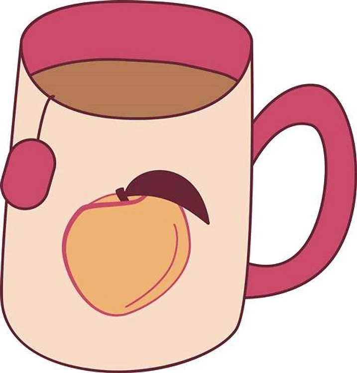 Peach Tea Mug