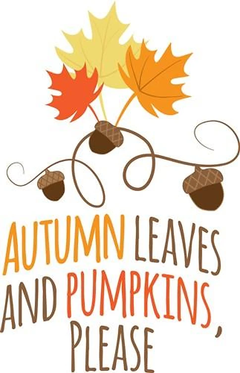 Autumn Leaves & Pumpkins