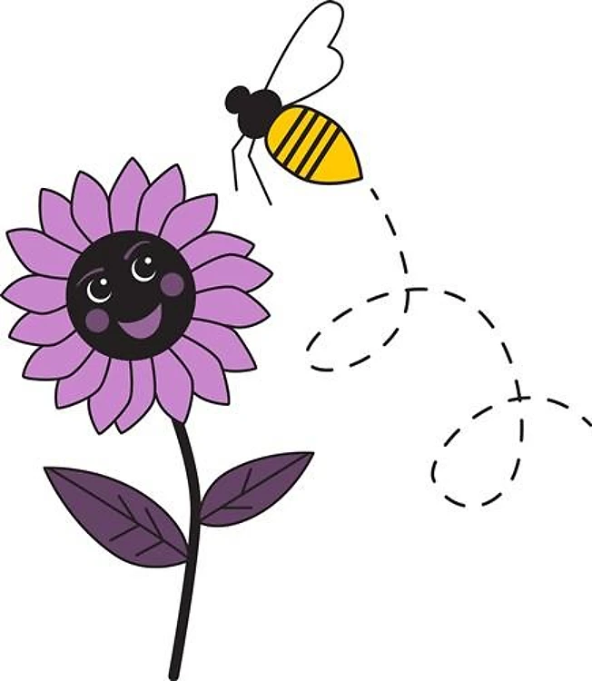 Flower & Bumblebee
