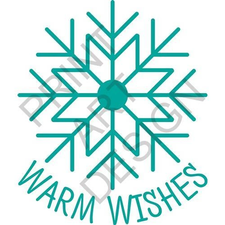 Snowflake Warm Wishes