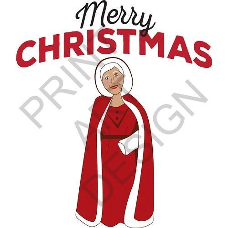 Mrs Claus Merry Christmas