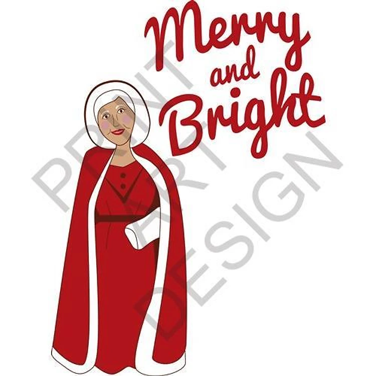 Mrs Claus Merry Bright