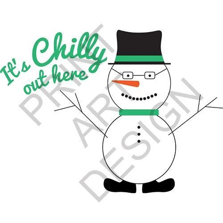 Snowman Its Chilly