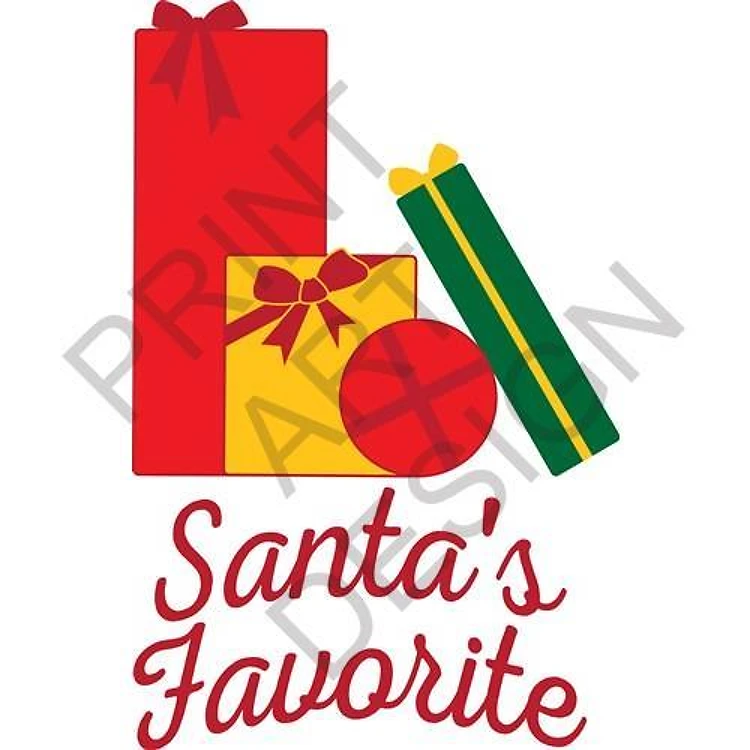 Santas Favorite Chrsitmas Presents