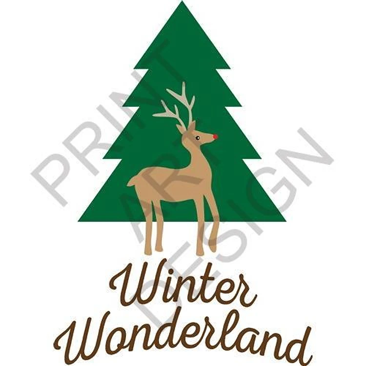 Winter Wonderland Reindeer