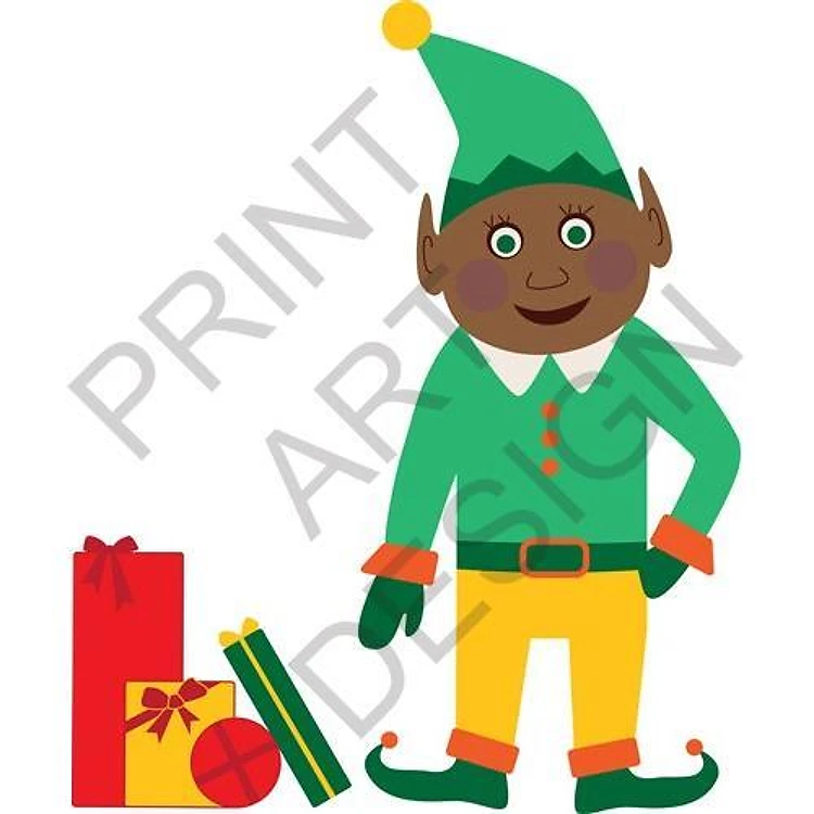 Elf With Presents