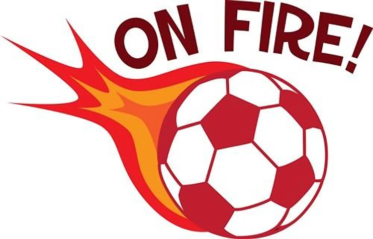 Soccer Ball On Fire