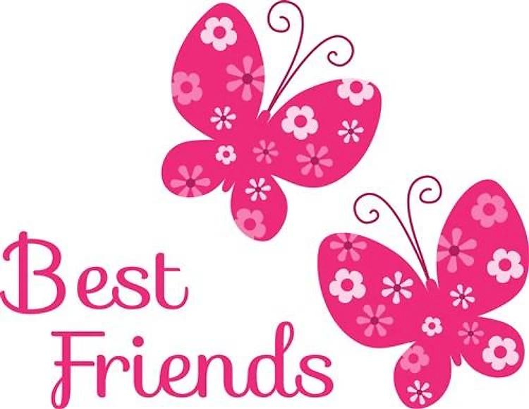 Best Friend Butterflies