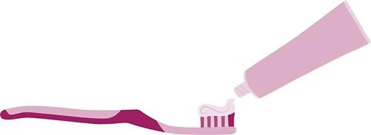 Toothbrush With Toothpaste