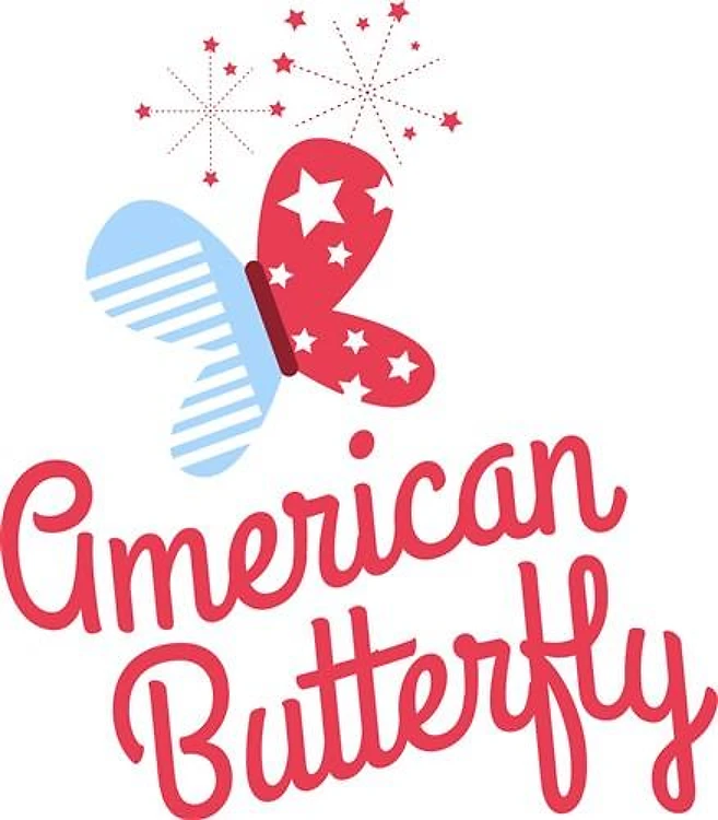 Patriotic Butterfly