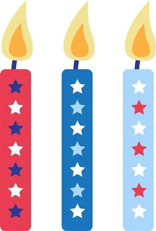 Patriotic Candles