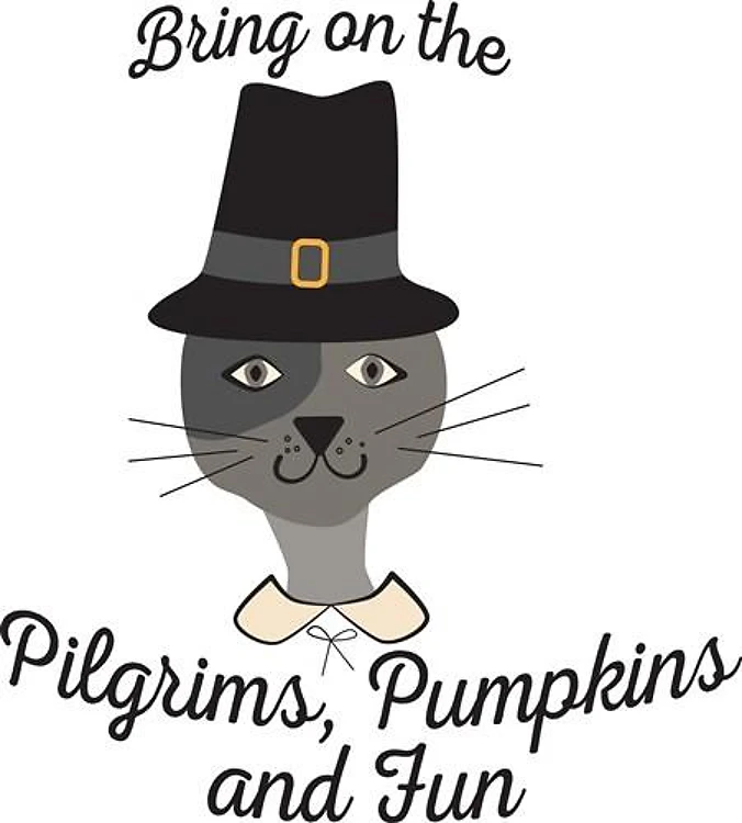 Pilgrims Pumpkins Fun