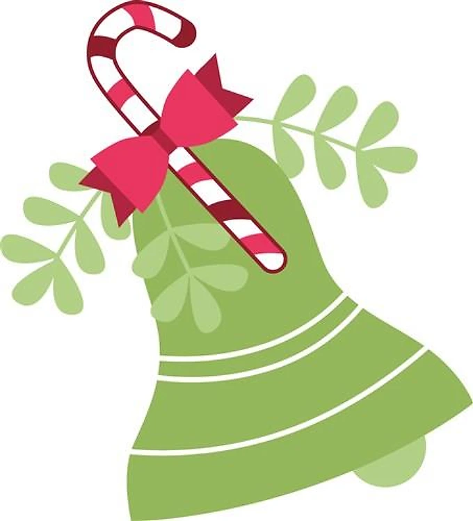 Bell & Candy Cane