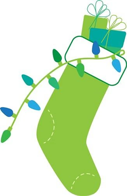 Stocking With Lights