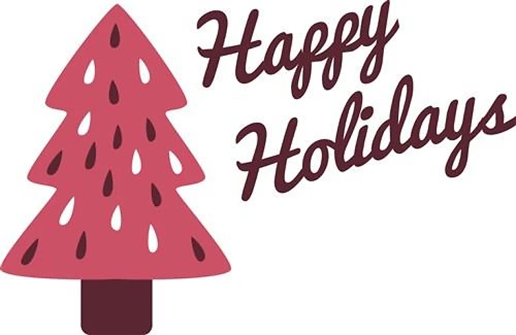 Happy Holidays Tree
