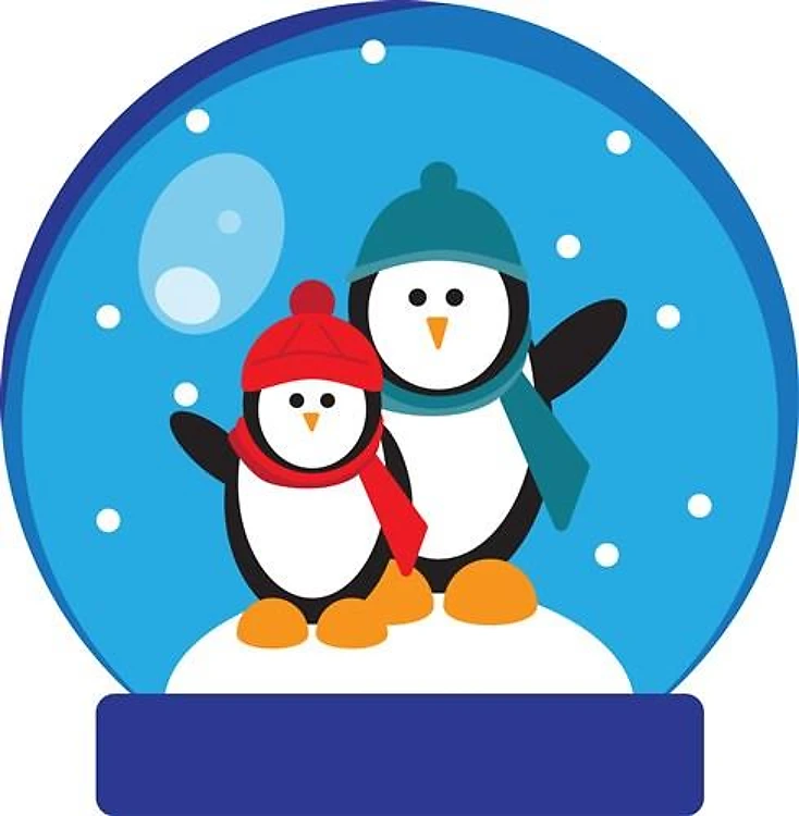 Snowglobe Penguins