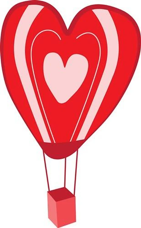 Heart Hot Air Balloon