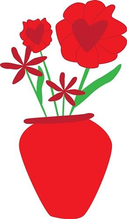 Love Flower Vase