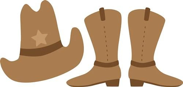 Cowboy Hat & Boots