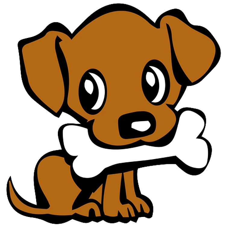 FSL Kawaii Puppy & Bone