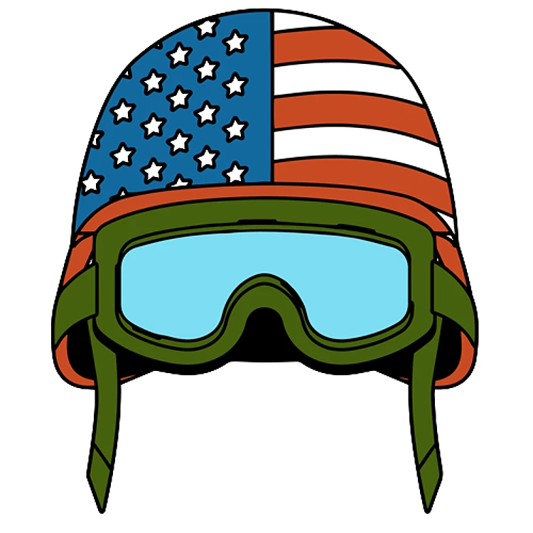 FSL Flag Helmet